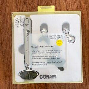 Skn by Conair Jade Vibe Roller Kit - Silver and White